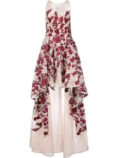 floral high low gown  Marchesa Notte