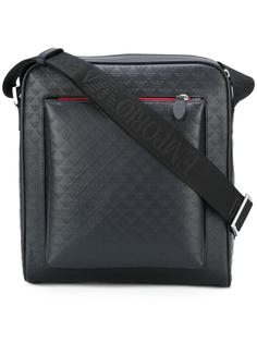 сумка-мессенджер с тиснением логотипа Emporio Armani
