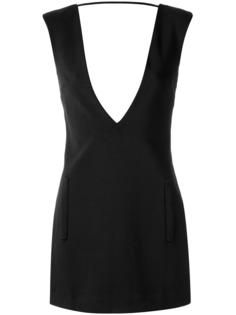 deep v neck dress Adriana Degreas