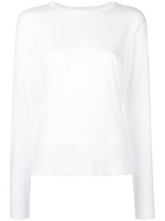 ribbed trim sweatshirt  Vince