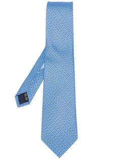 diagonal double Gancini tie Salvatore Ferragamo