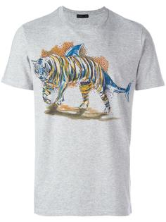 tiger print T-shirt Etro