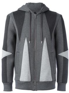 geometric panel sweatshirt Neil Barrett