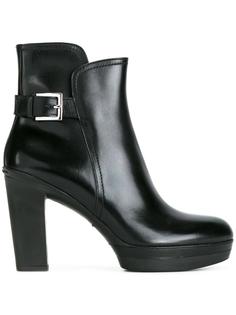 ботинки по щиколотку с пряжкой Santoni