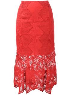 lace mid-length skirt  Jonathan Simkhai