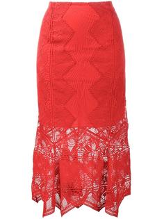 lace mid-length skirt  Jonathan Simkhai