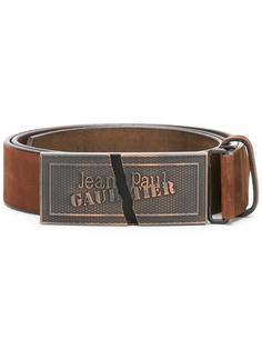 logo plaque belt Jean Paul Gaultier Vintage