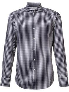 рубашка в клетку Brunello Cucinelli