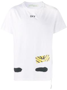 футболка с принтом логотипа Off-White