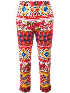 брюки с принтом 'Mambo' Dolce &amp; Gabbana