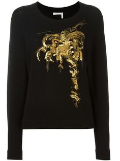 sequin embroidered jumper Chloé