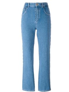 scalloped jeans Chloé
