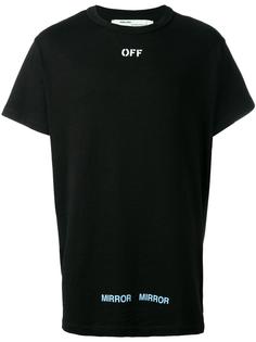 футболка с принтом логотипа Off-White