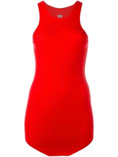 curved hem tank top Rick Owens