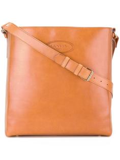 embossed logo shoulder bag Lanvin