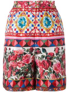 floral print pyjama shorts Dolce &amp; Gabbana