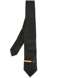 галстук с вышивкой звезды и полоски Givenchy