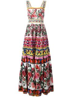 Mambo print maxi dress Dolce &amp; Gabbana
