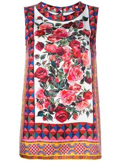 топ с принтом Mambo Dolce &amp; Gabbana