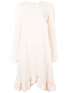 ruffle hem dress Chloé