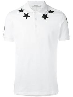 футболка-поло со звездами Givenchy