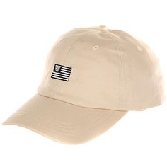 Бейсболка классическая K1X Noh Flag Dad Cap Beige/Black/White