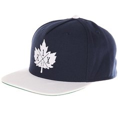 Бейсболка с прямым козырьком K1X Park Authority Snapback Cap Navy