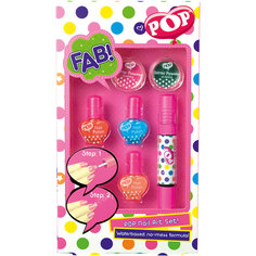 Игровой набор детской декоративной косметики "POP" для ногтей -