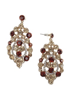 Серьги Happy Garnets