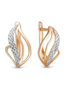 Ювелирные серьги Серебро России