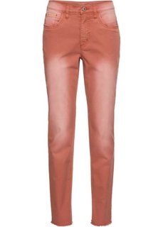 Джинсы LOOSE FIT с необработанными краями (темно-синий) Bonprix