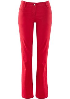 Брюки Bootcut из эластичного хлопка (черный) Bonprix