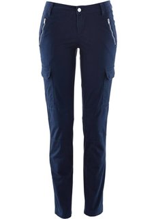 Чиносы из эластичного хлопка (оливковый) Bonprix