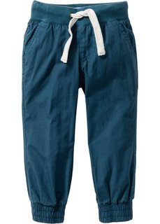 Тканые спортивные брюки (темно-синий) Bonprix