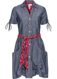 Джинсовое платье (черный) Bonprix