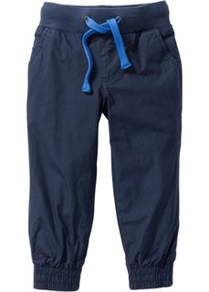 Тканые спортивные брюки (серо-синий) Bonprix
