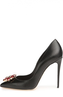 Кожаные туфли Belucci с декором Dolce &amp; Gabbana