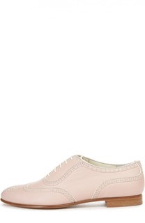 Кожаные ботинки Quintin III с перфорацией Ralph Lauren
