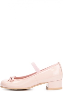 Лаковые туфли с бантом Pretty Ballerinas