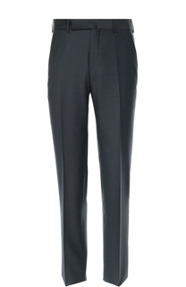 Шерстяные брюки прямого кроя Ermenegildo Zegna