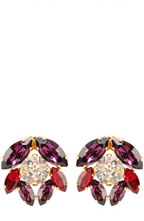 Серьги-клипсы с кристаллами Swarovski Dolce &amp; Gabbana