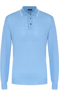 Шерстяное поло с длинными рукавами TSUM Collection