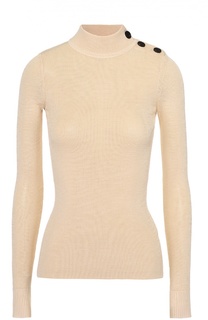 Облегающий пуловер фактурной вязки с воротником-стойкой Isabel Marant Etoile