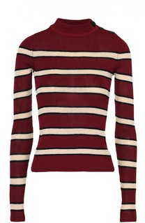 Облегающий пуловер с контрастную полоску Isabel Marant Etoile