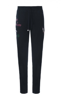 Хлопковые джоггеры с нашивками Dolce &amp; Gabbana