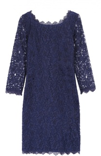 Кружевное мини-платье с укороченным рукавом Diane Von Furstenberg