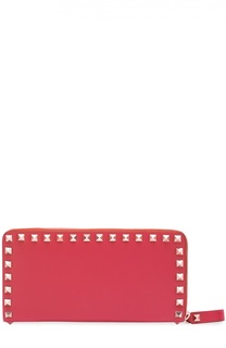 Бумажник Rockstud на молнии Valentino