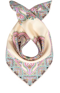 Шелковый платок с принтом Michele Binda
