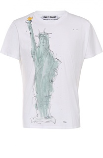 Хлопковая футболка с принтом One-T-Shirt