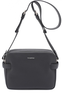 Мессенджер из тисненой кожи Ermenegildo Zegna